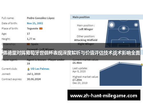 佩德里对阵葡萄牙世俱杯表现深度解析与价值评估技术战术影响全面